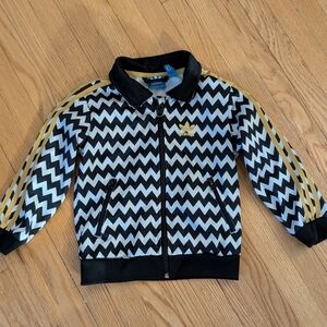 Adidas Zigzag Pattern Jacket